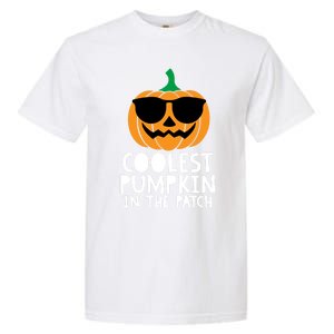 Coolest Pumpkin In The Patch Halloween Gift Garment-Dyed Heavyweight T-Shirt