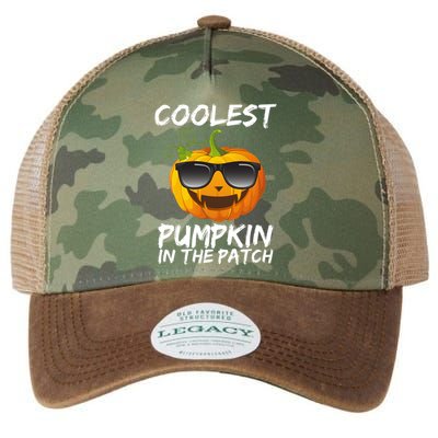 Coolest Pumpkin In The Patch Halloween Legacy Tie Dye Trucker Hat