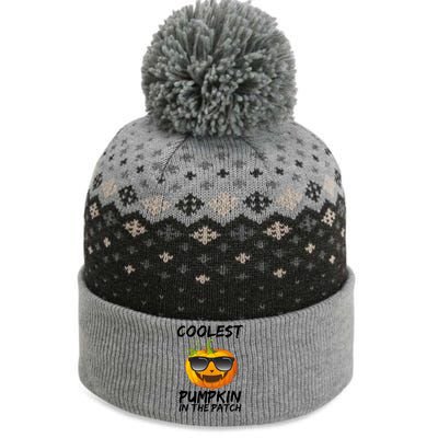 Coolest Pumpkin In The Patch Halloween The Baniff Cuffed Pom Beanie