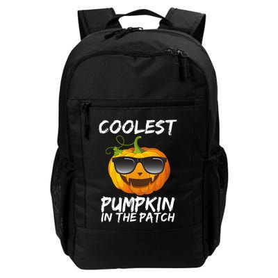 Coolest Pumpkin In The Patch Halloween Backpack