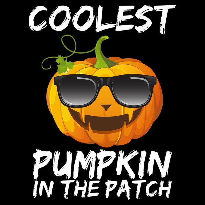 Coolest Pumpkin In The Patch Halloween 7-Panel Snapback Hat