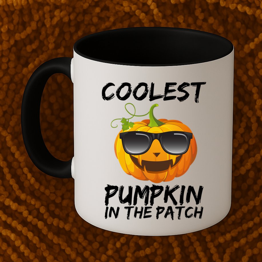 Coolest Pumpkin In The Patch Halloween Mug