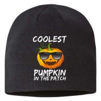 Coolest Pumpkin In The Patch Halloween Sustainable Beanie