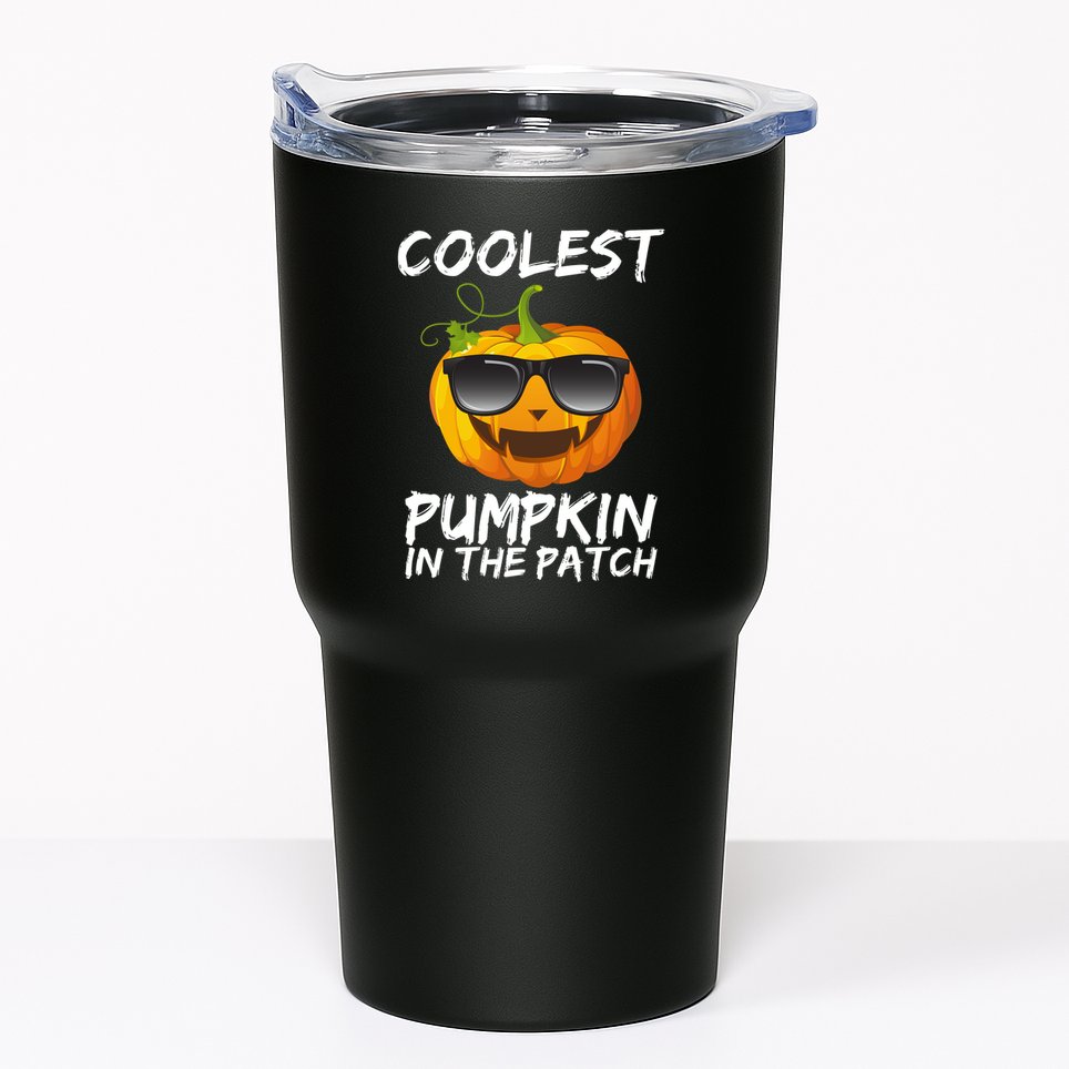 Coolest Pumpkin In The Patch Halloween Tumbler