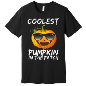 Coolest Pumpkin In The Patch Halloween Premium T-Shirt