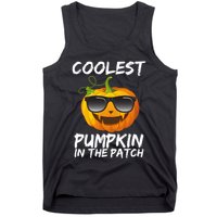 Coolest Pumpkin In The Patch Halloween Tank Top
