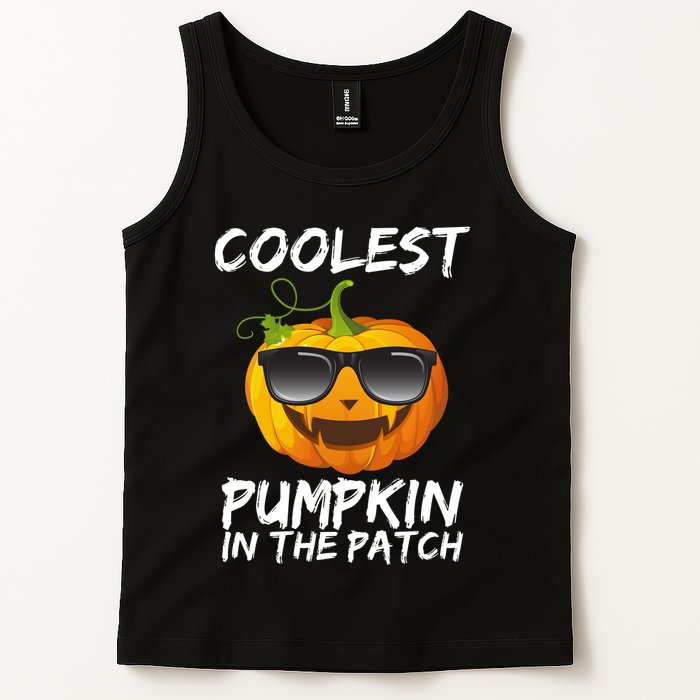Coolest Pumpkin In The Patch Halloween Tank Top