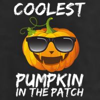 Coolest Pumpkin In The Patch Halloween Golf Towel