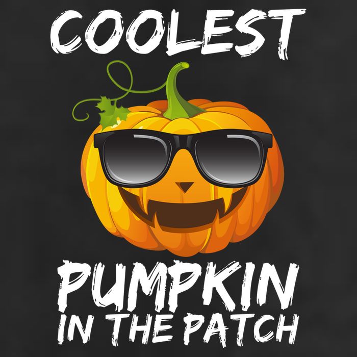 Coolest Pumpkin In The Patch Halloween Golf Towel