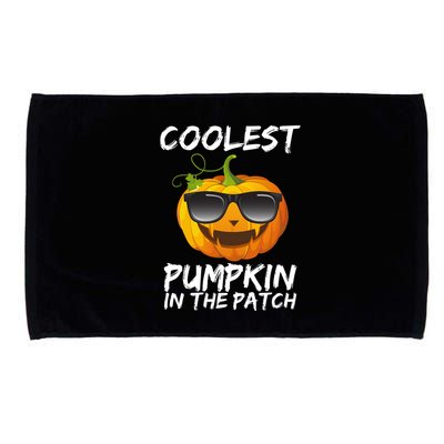 Coolest Pumpkin In The Patch Halloween Microfiber Hand Towel