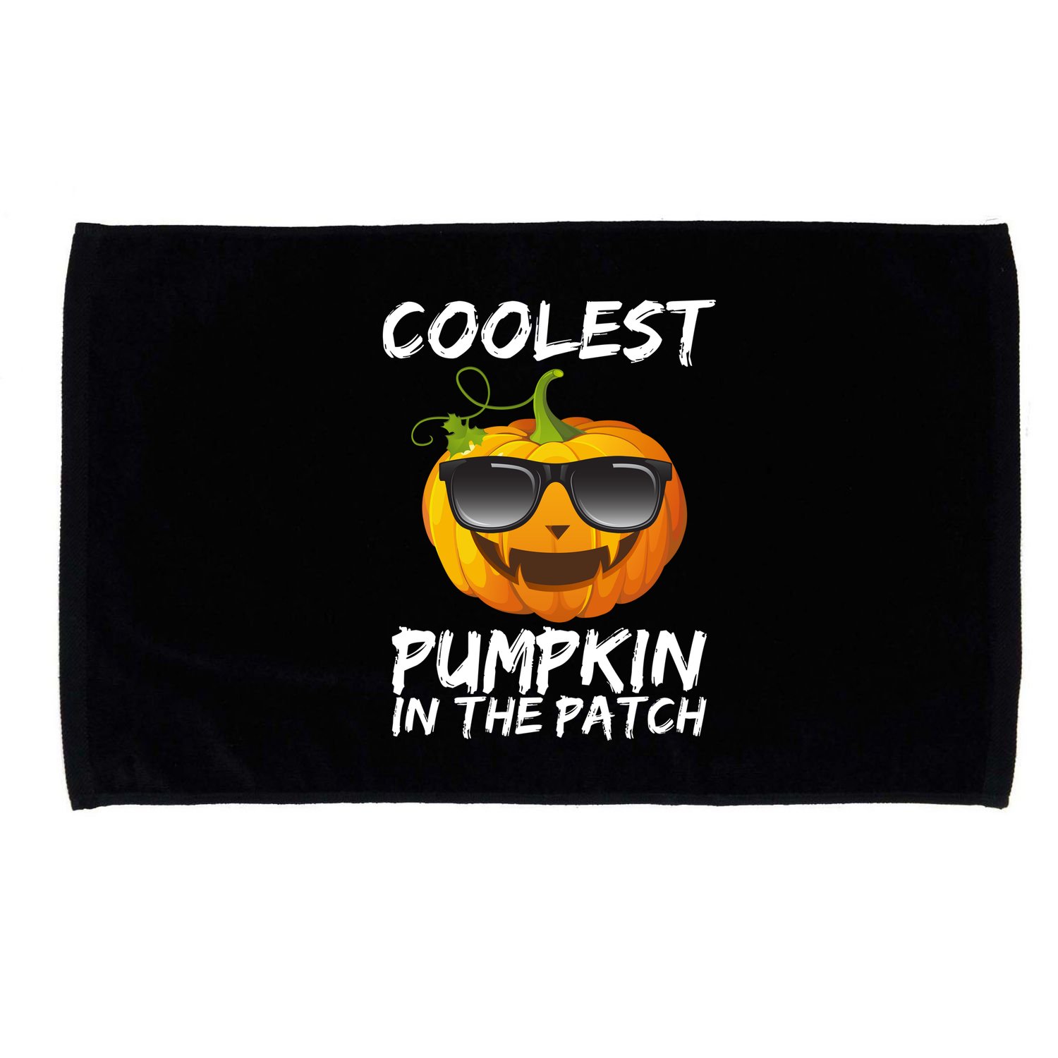 Coolest Pumpkin In The Patch Halloween Microfiber Hand Towel