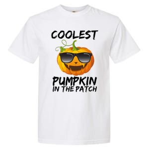 Coolest Pumpkin In The Patch Halloween Garment-Dyed Heavyweight T-Shirt