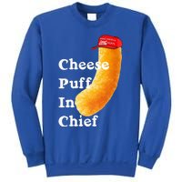 Cheese Puff In Chief Orange Trump Sweatshirt