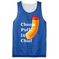 Cheese Puff In Chief Orange Trump Mesh Reversible Basketball Jersey Tank