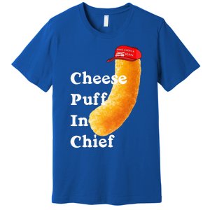 Cheese Puff In Chief Orange Trump Premium T-Shirt