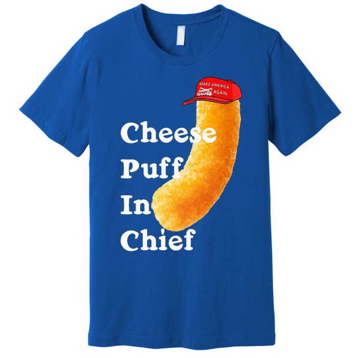 Cheese Puff In Chief Orange Trump Premium T-Shirt