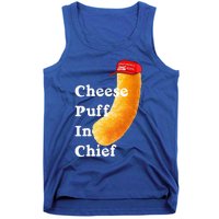 Cheese Puff In Chief Orange Trump Tank Top