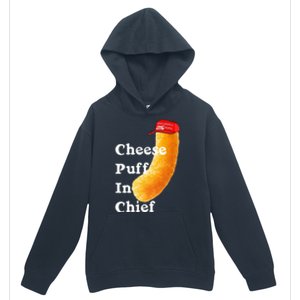 Cheese Puff In Chief Orange Trump Urban Pullover Hoodie