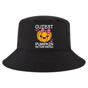 Cutest Pumpkin In The Patch Funny Halloween Thanksgiving Cool Comfort Performance Bucket Hat