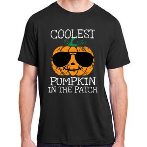 Coolest Pumpkin In The Patch Halloween Adult ChromaSoft Performance T-Shirt