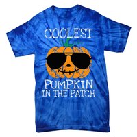 Coolest Pumpkin In The Patch Halloween Tie-Dye T-Shirt