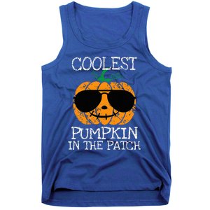 Coolest Pumpkin In The Patch Halloween Tank Top