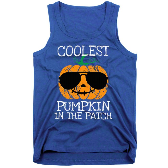 Coolest Pumpkin In The Patch Halloween Tank Top