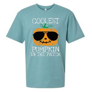 Coolest Pumpkin In The Patch Halloween Sueded Cloud Jersey T-Shirt