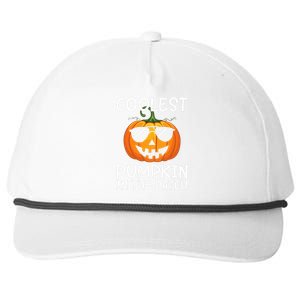 Coolest Pumpkin In The Patch Halloween Snapback Five-Panel Rope Hat