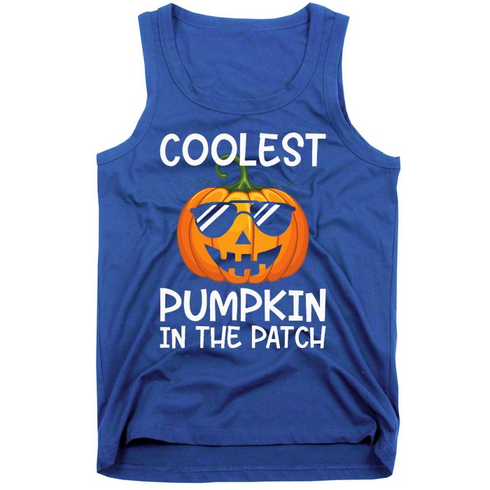 Coolest Pumpkin In The Patch Halloween Tank Top