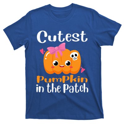 Cutest Pumpkin In The Patch Funny Halloween T-Shirt