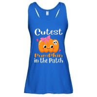 Cutest Pumpkin In The Patch Funny Halloween Ladies Essential Flowy Tank