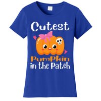 Cutest Pumpkin In The Patch Funny Halloween Women's T-Shirt