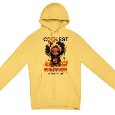 Coolest Pumpkin In The Patch Halloween Ns Gift Premium Pullover Hoodie