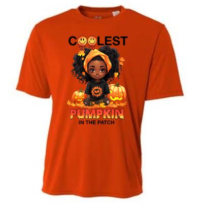 Coolest Pumpkin In The Patch Halloween Ns Gift Cooling Performance Crew T-Shirt