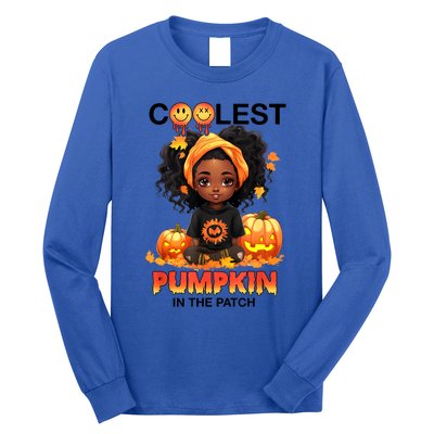 Coolest Pumpkin In The Patch Halloween Ns Gift Long Sleeve Shirt