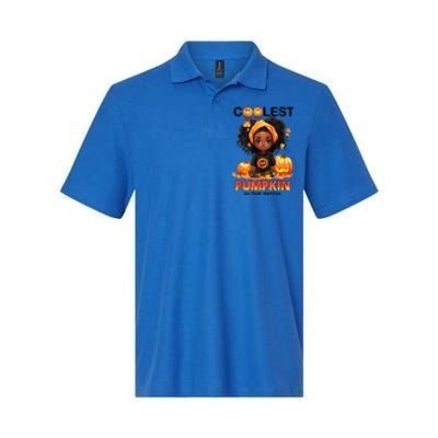 Coolest Pumpkin In The Patch Halloween Ns Gift Softstyle Adult Sport Polo