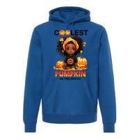 Coolest Pumpkin In The Patch Halloween Ns Gift Premium Hoodie