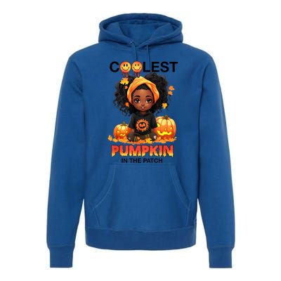 Coolest Pumpkin In The Patch Halloween Ns Gift Premium Hoodie