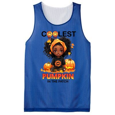 Coolest Pumpkin In The Patch Halloween Ns Gift Mesh Reversible Basketball Jersey Tank