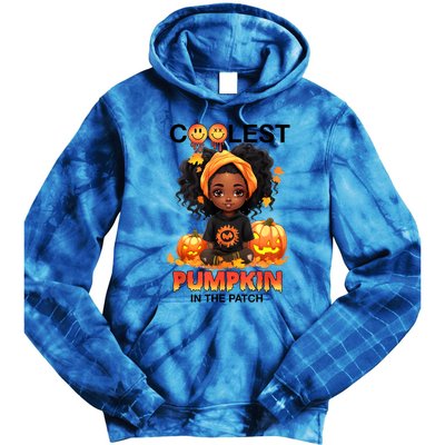 Coolest Pumpkin In The Patch Halloween Ns Gift Tie Dye Hoodie