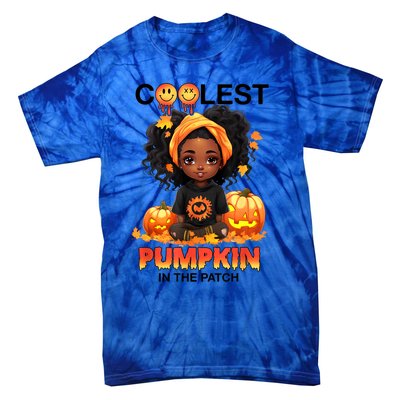 Coolest Pumpkin In The Patch Halloween Ns Gift Tie-Dye T-Shirt