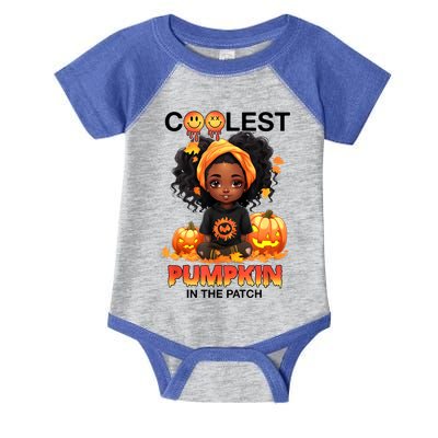 Coolest Pumpkin In The Patch Halloween Ns Gift Infant Baby Jersey Bodysuit