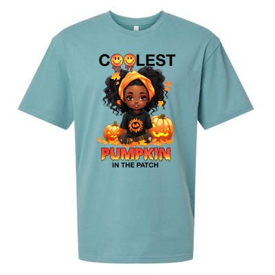 Coolest Pumpkin In The Patch Halloween Ns Gift Sueded Cloud Jersey T-Shirt