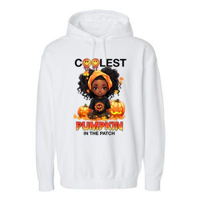 Coolest Pumpkin In The Patch Halloween Ns Gift Garment-Dyed Fleece Hoodie