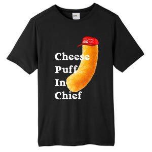 Cheese Puff In Chief Orange Trump Tall Fusion ChromaSoft Performance T-Shirt