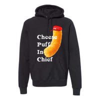 Cheese Puff In Chief Orange Trump Premium Hoodie