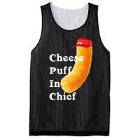 Cheese Puff In Chief Orange Trump Mesh Reversible Basketball Jersey Tank