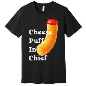 Cheese Puff In Chief Orange Trump Premium T-Shirt