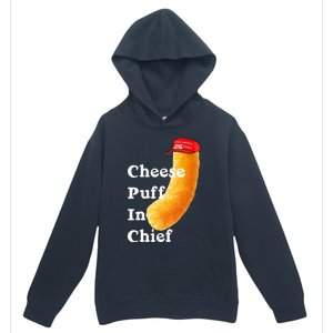 Cheese Puff In Chief Orange Trump Urban Pullover Hoodie